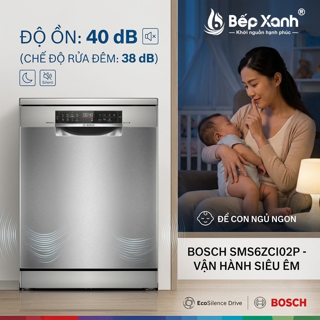 Độ ồn cực thấp