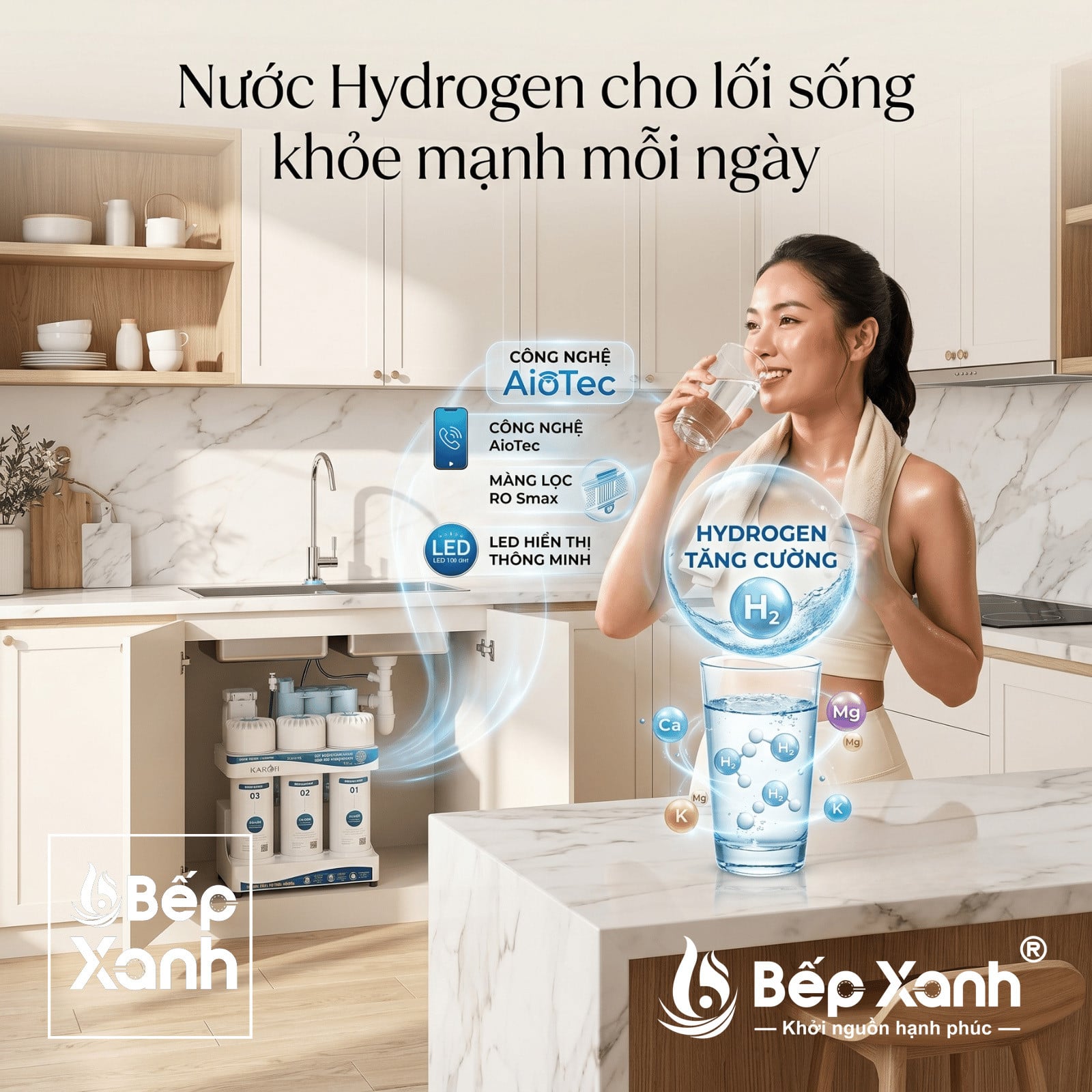 Kích thước để gầm nhỏ gọn