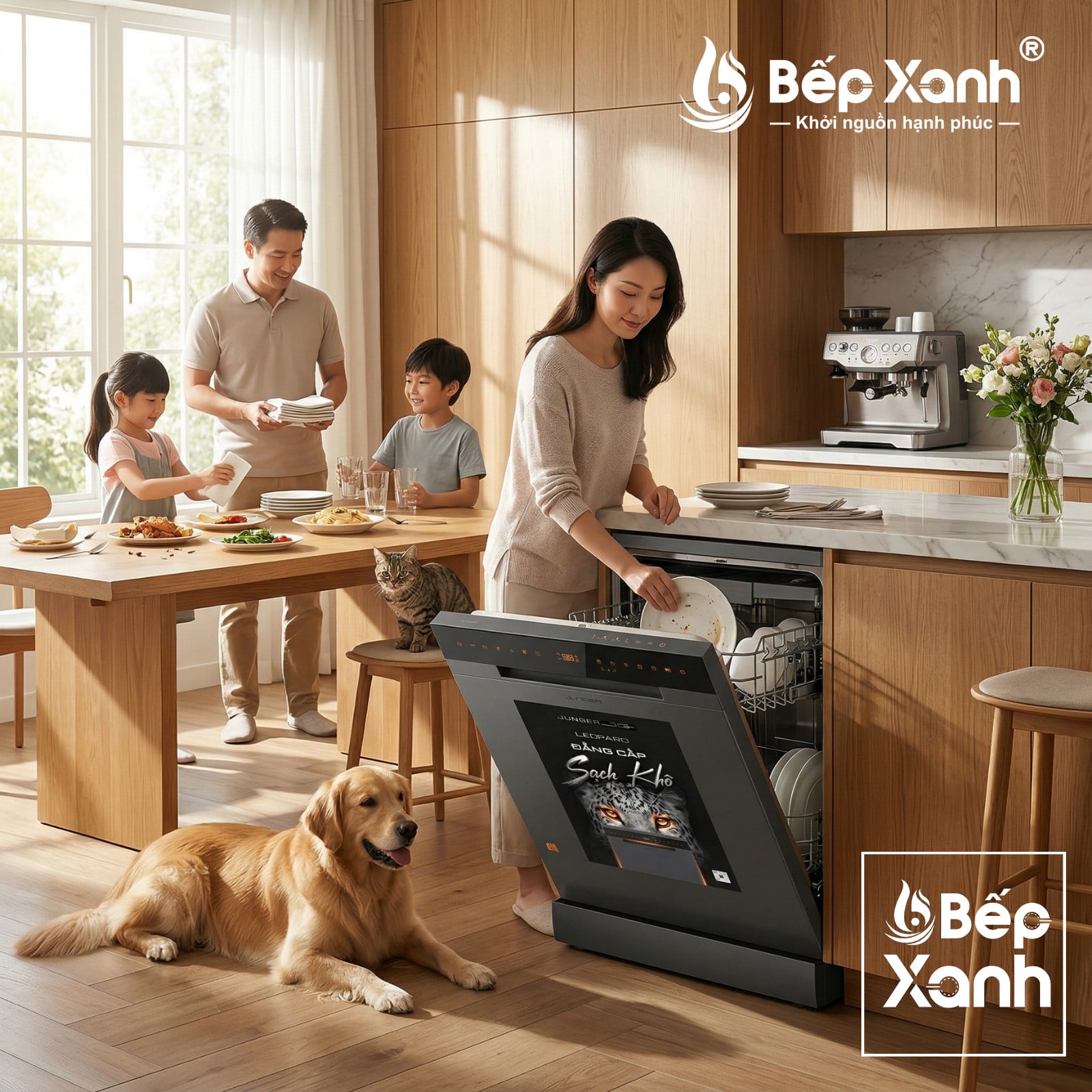 Hệ thống máy rửa bát thế hệ mới