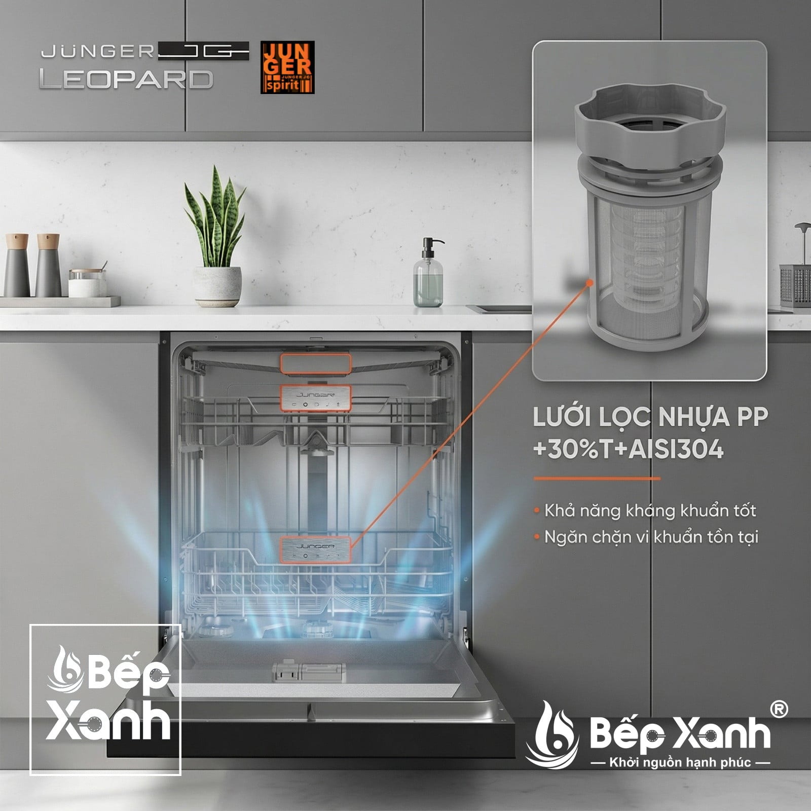 Bộ lưới lọc rác bền bỉ