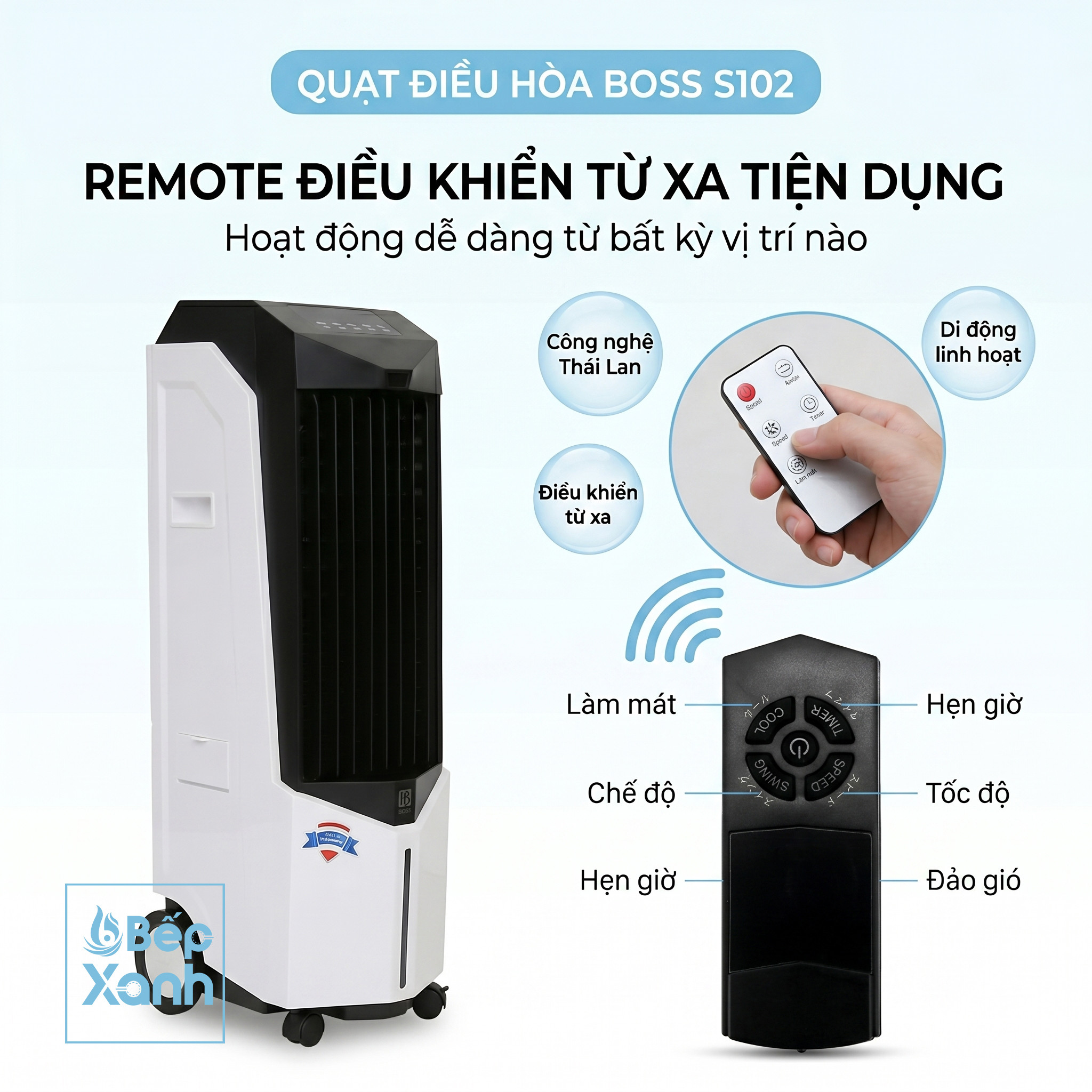 Remote điều khiển từ xa tiện lợi