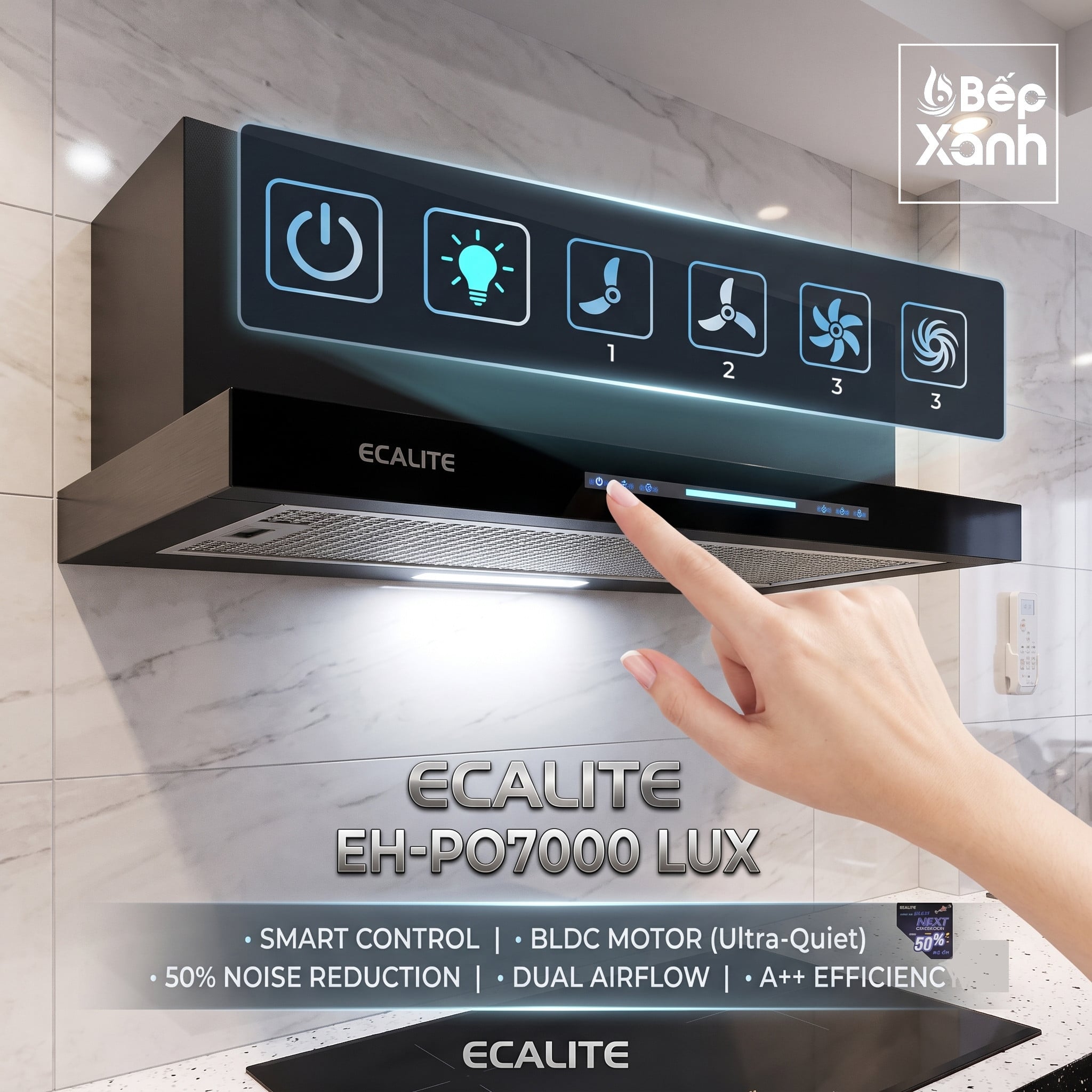 Bảng điều khiển cảm ứng Ecalite