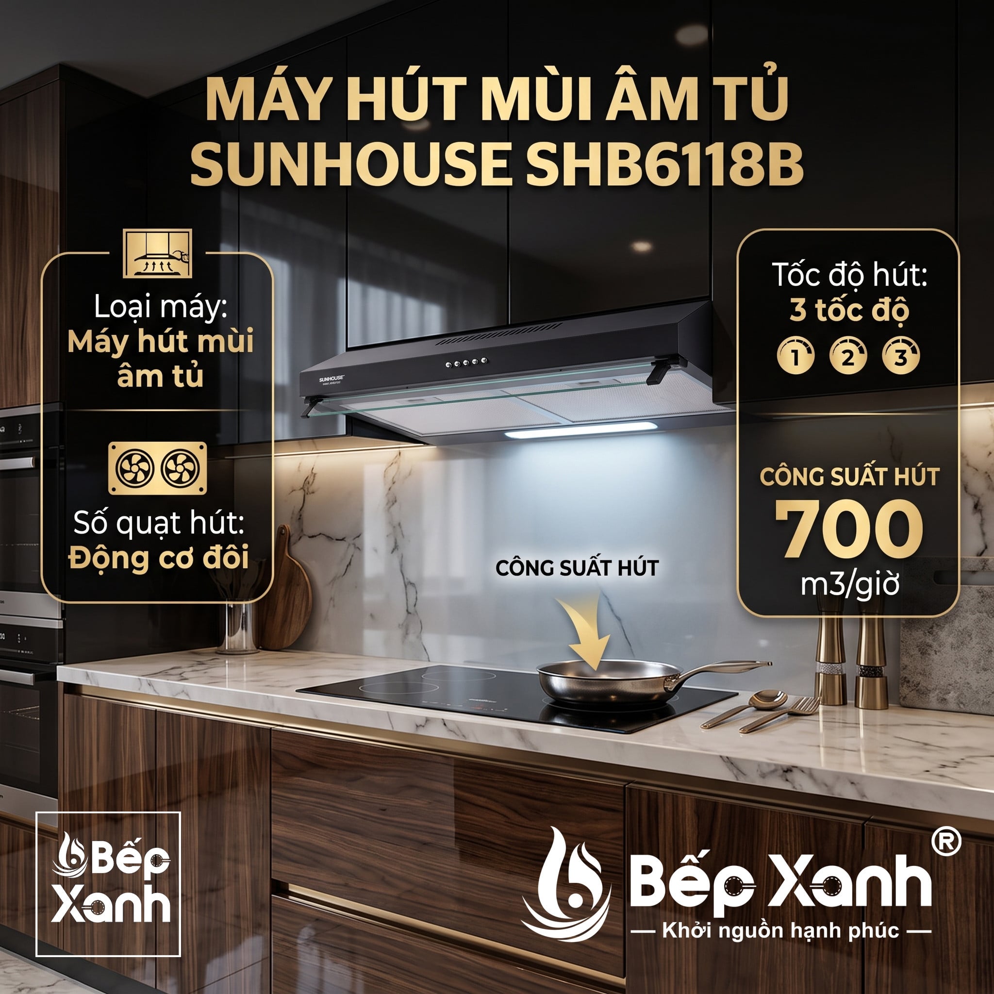 Động cơ đôi mạnh mẽ êm ái