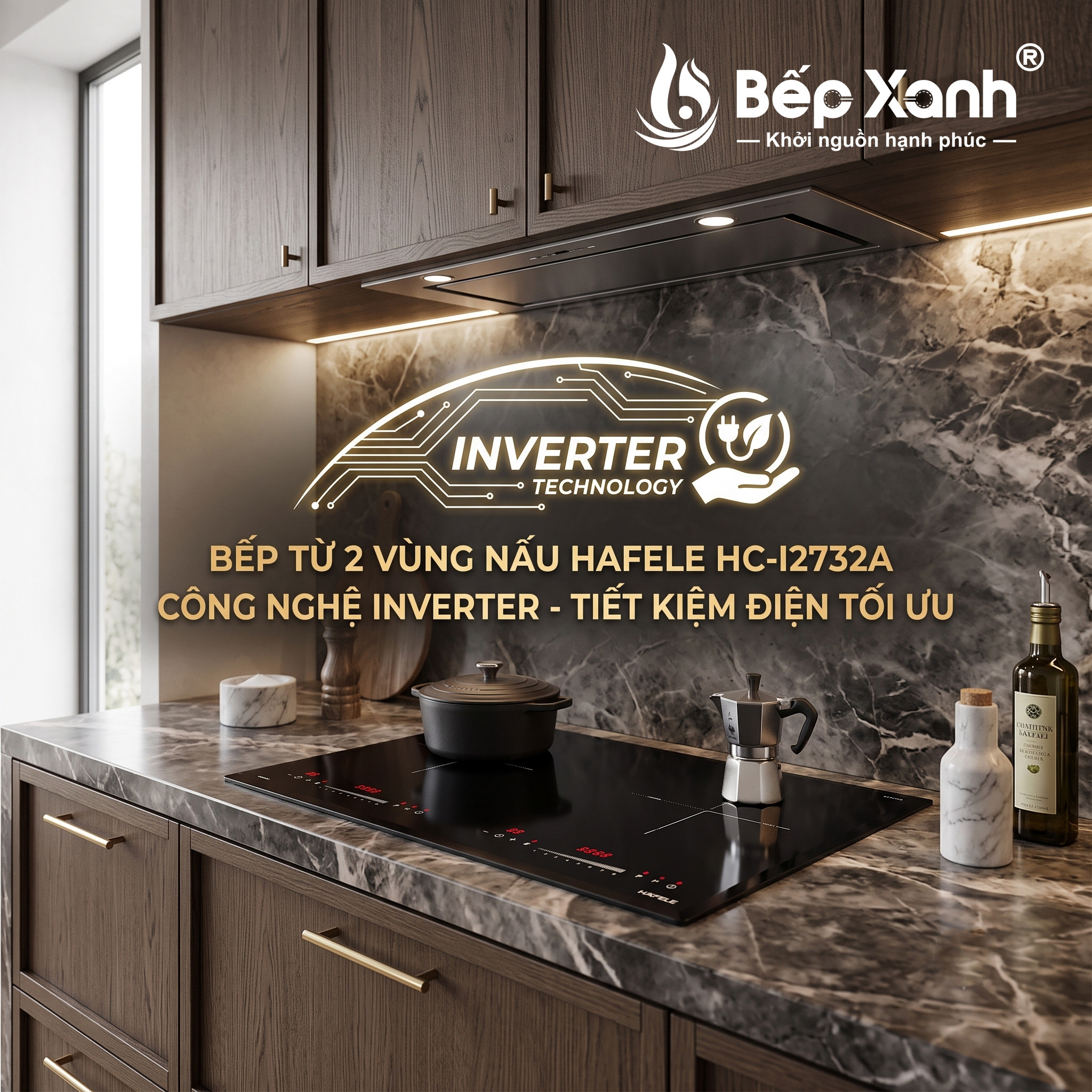 Công nghệ Inverter tiết kiệm điện Hafele