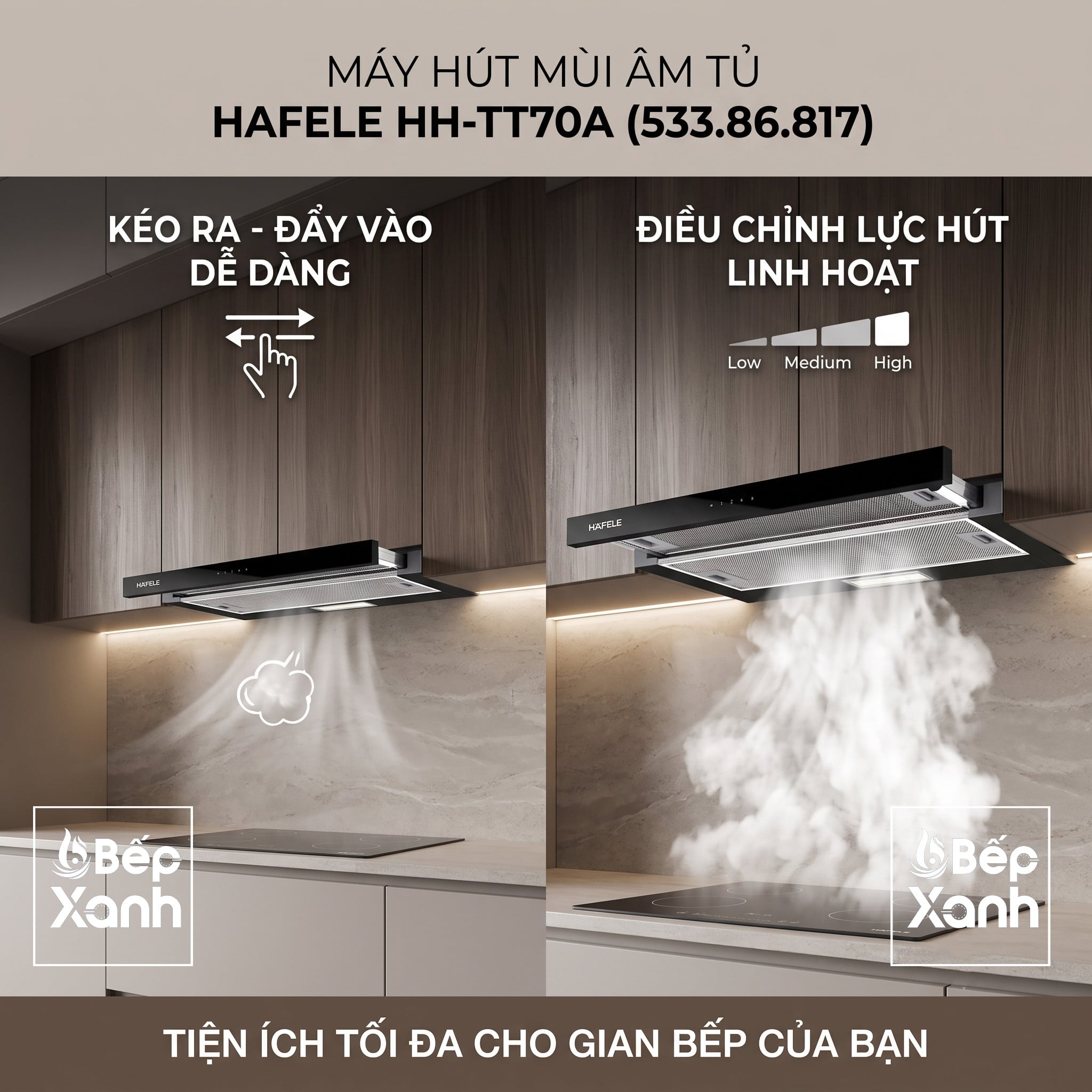 Bảng điều khiển cảm ứng Hafele HH-TT70A