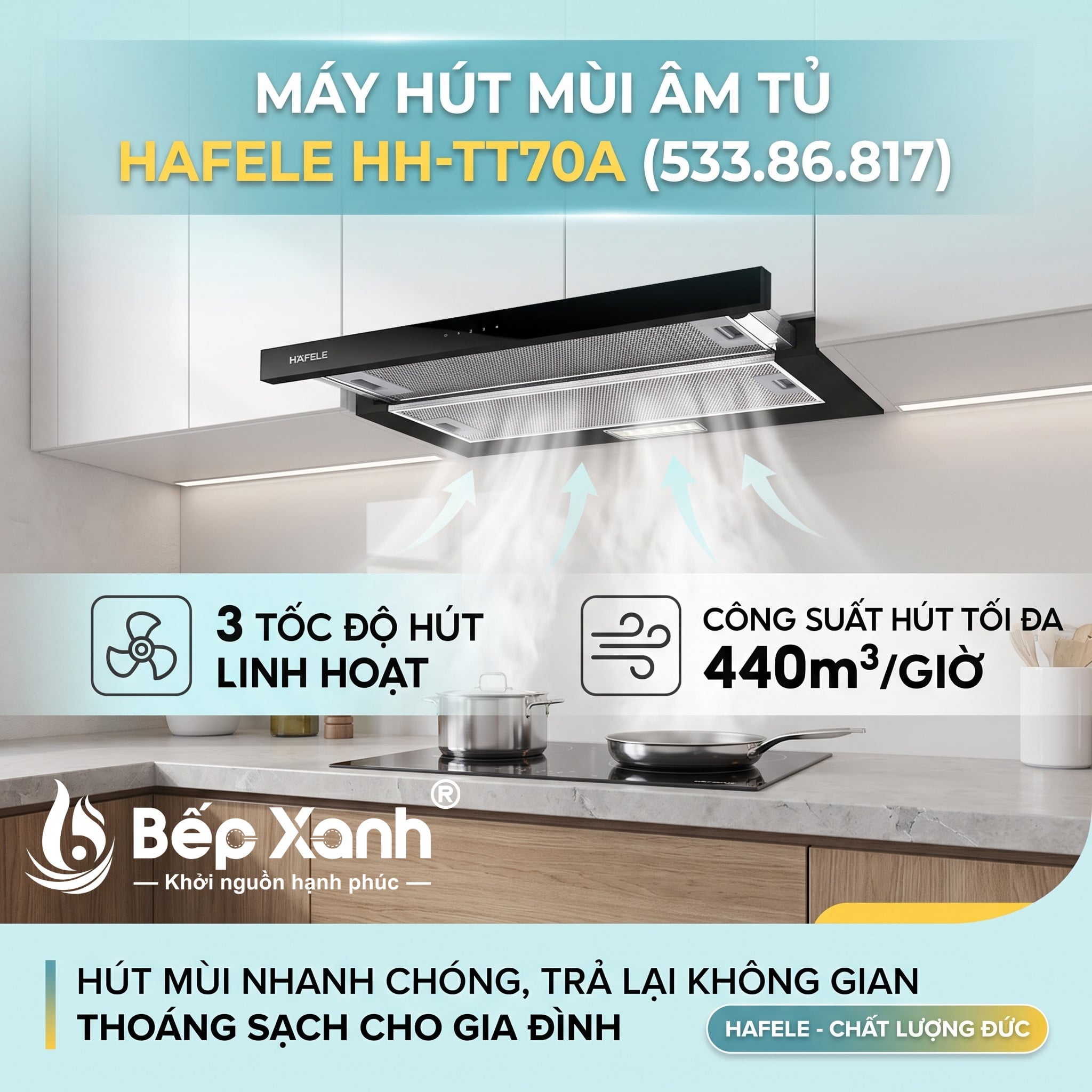 Đèn LED chiếu sáng tiết kiệm điện Hafele