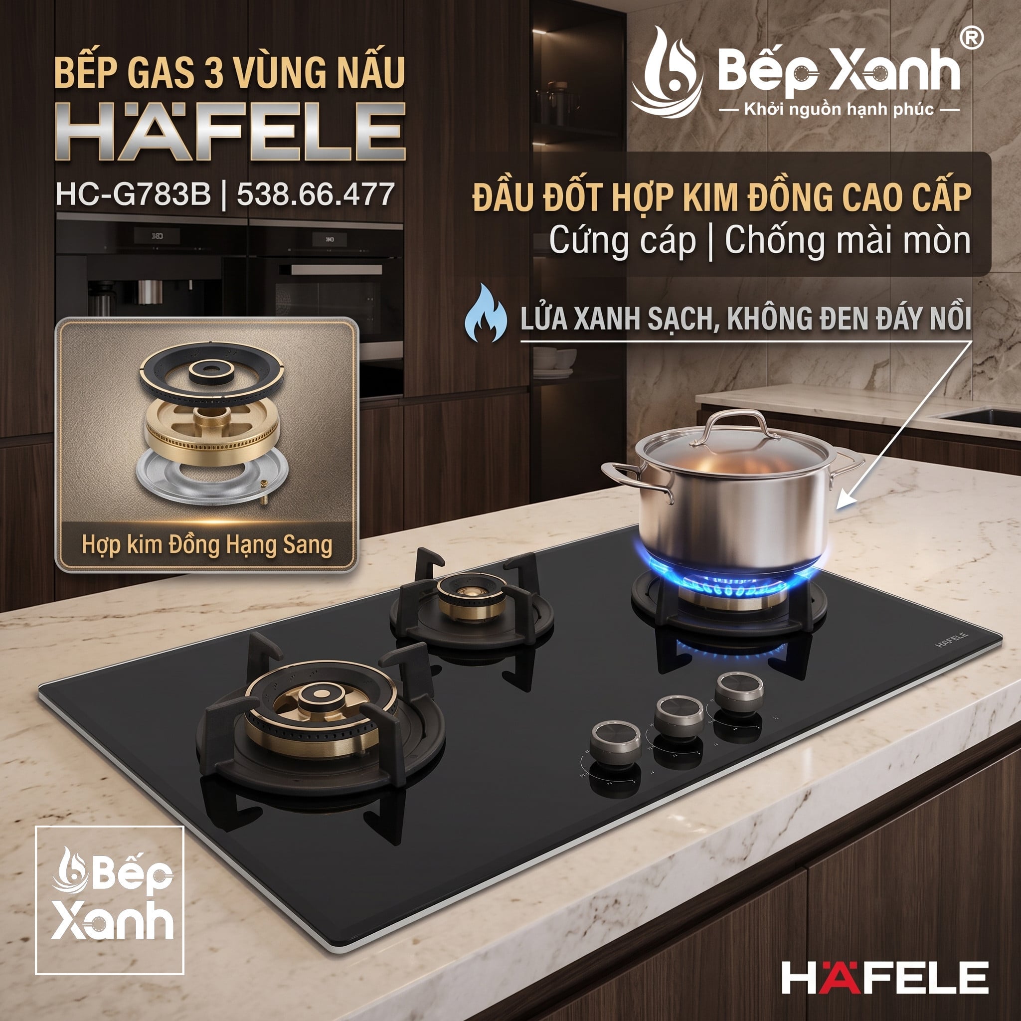 Đầu đốt hợp kim đồng