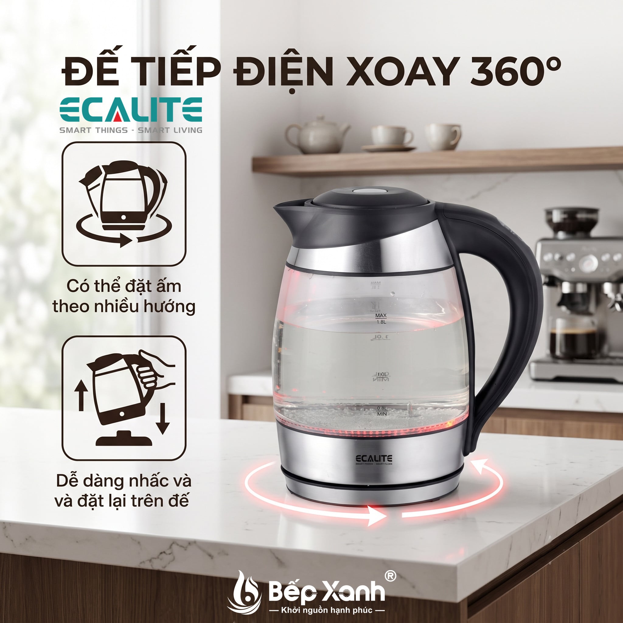 Đế xoay 360 độ