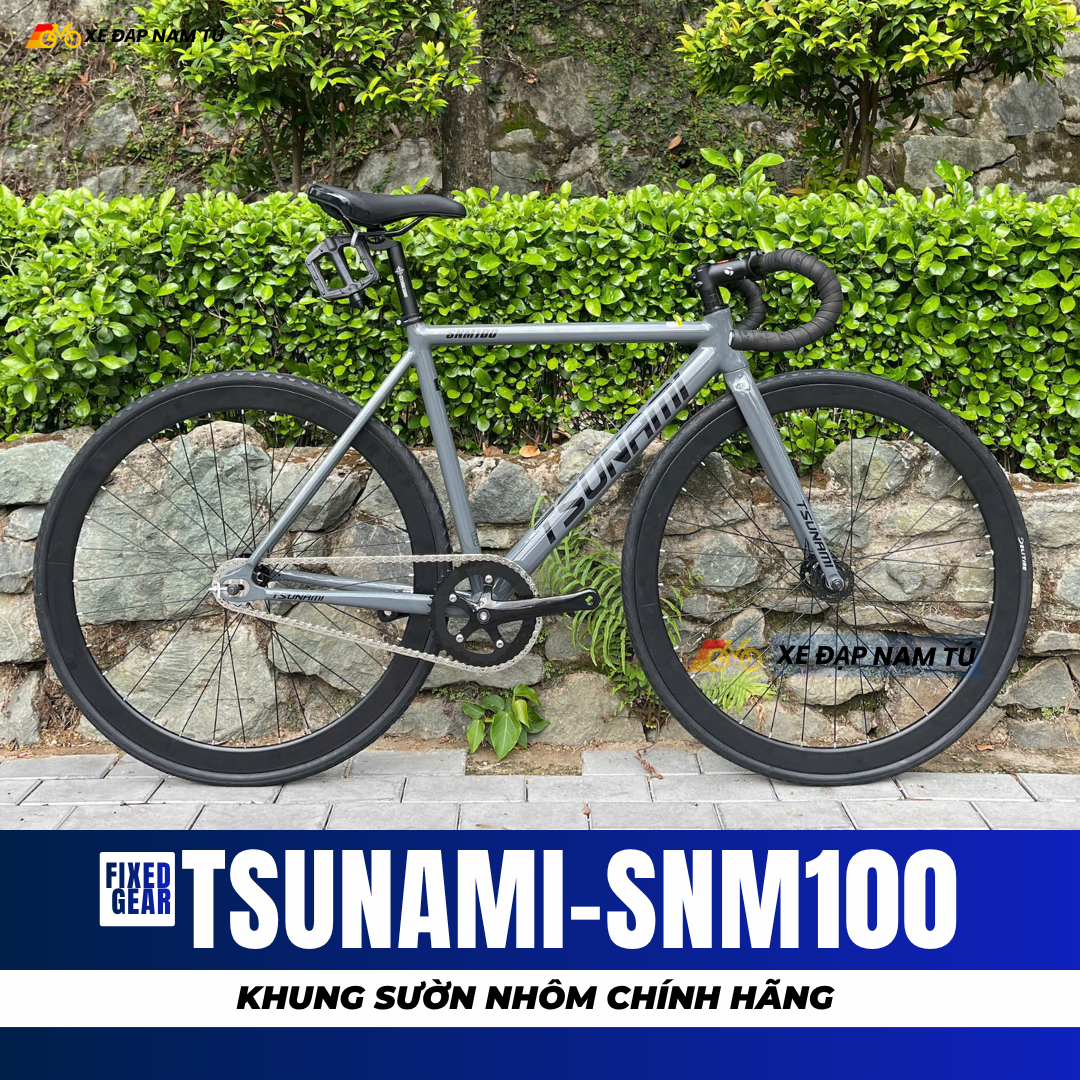 XE ĐẠP FIXED GEAR TSUNAMI SNM100 CHÍNH HÃNG – Xe Đạp Nam Tú