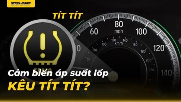 Cảm biến áp suất lốp kêu tít tít: Nguyên nhân & cách xử lý
