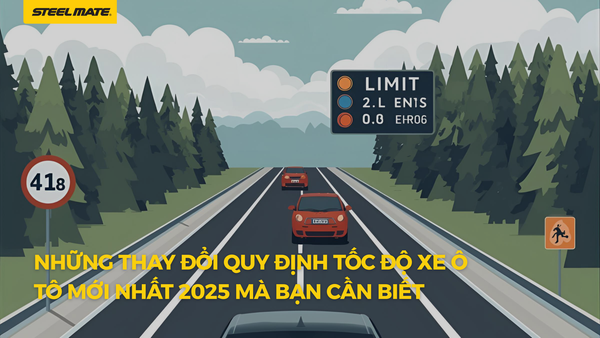 Những thay đổi quy định tốc độ xe ô tô mới nhất 2025 mà bạn cần biết