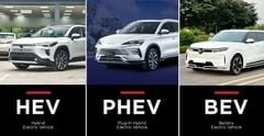 HEV, BEV, PHEV là gì? Phân biệt các loại xe điện và phụ kiện an toàn nên trang bị