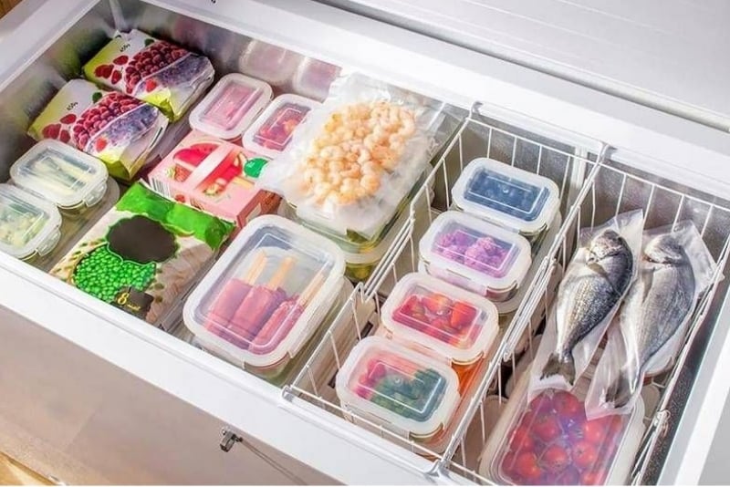 Cách sắp xếp tủ đông “chuẩn chuyên gia”: Thực phẩm tươi lâu, tiết kiệm điện