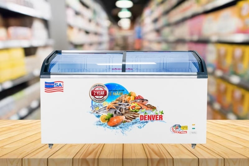 5 Mẫu tủ đông mặt kính đẹp và cách chọn phù hợp cho cửa hàng thực phẩm sạch
