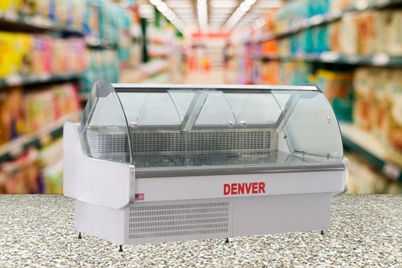 2 mẫu tủ mát Denver trưng bày thực phẩm - Thiết kế đẹp, giữ thực phẩm tươi ngon