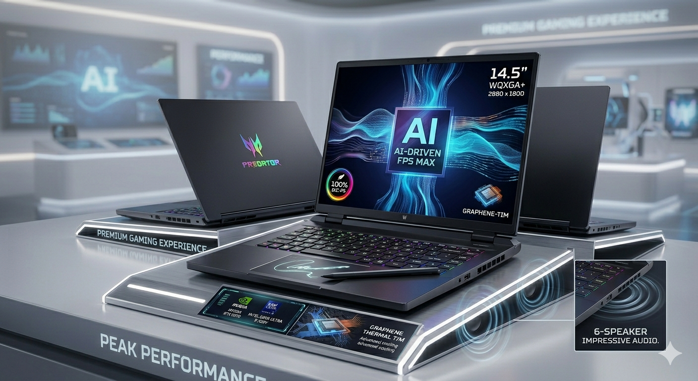 Đánh giá Laptop Acer Predator Triton 14 AI