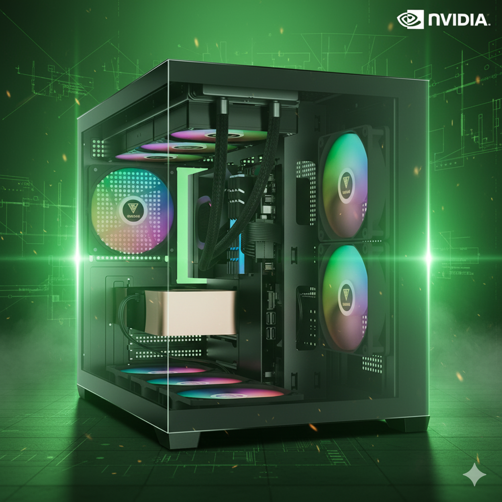 🔮 CẤU HÌNH PC ĐỒ HOẠ - RENDER - KIẾN TRÚC - i5 13400F RTX 5070 🔮