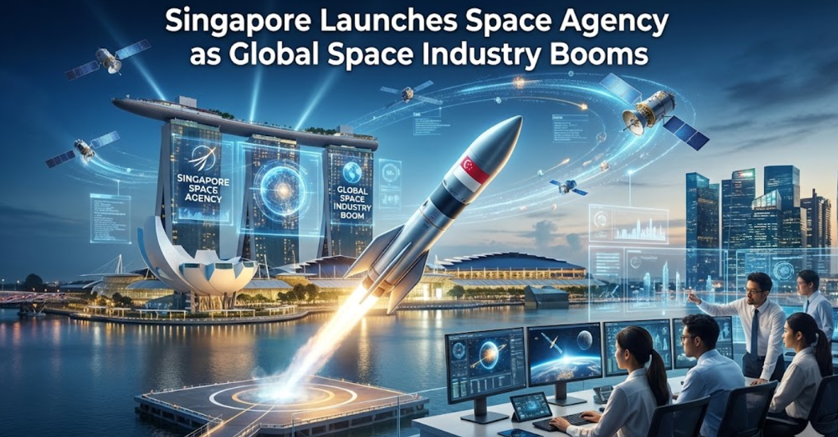 Singapore thành lập Cơ quan Vũ trụ khi ngành công nghiệp vũ trụ toàn cầu bùng nổ