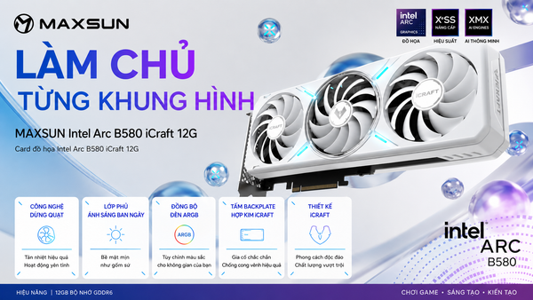 MAXSUN Intel Arc B580 - Banner 1