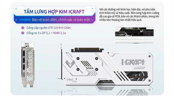 MAXSUN Intel Arc B580 - Footer