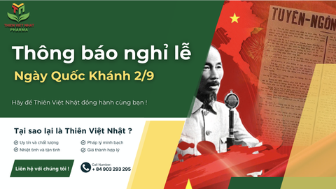 THÔNG BÁO LỊCH NGHỈ LỄ QUỐC KHÁNH 02/09/2026
