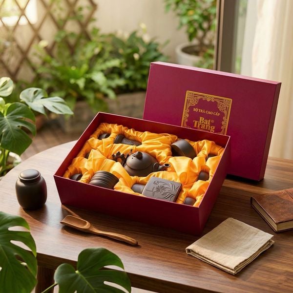 Bộ ấm chén quà tặng doanh nghiệp – Xu hướng chưa bao giờ lỗi thời