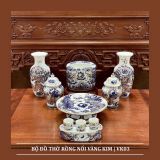 Bộ đồ thờ gia tiên cho bàn thờ nhỏ – Nhỏ nhưng không được “thiếu lễ”