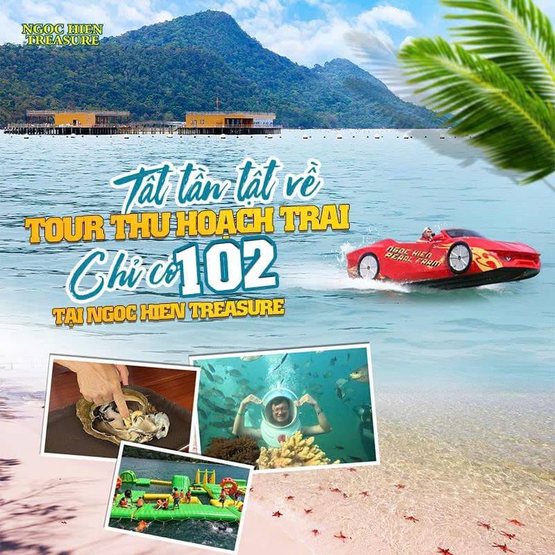 Tất tần tật về tour thu hoạch trai chỉ có 102 tại Ngoc Hien Treasure
