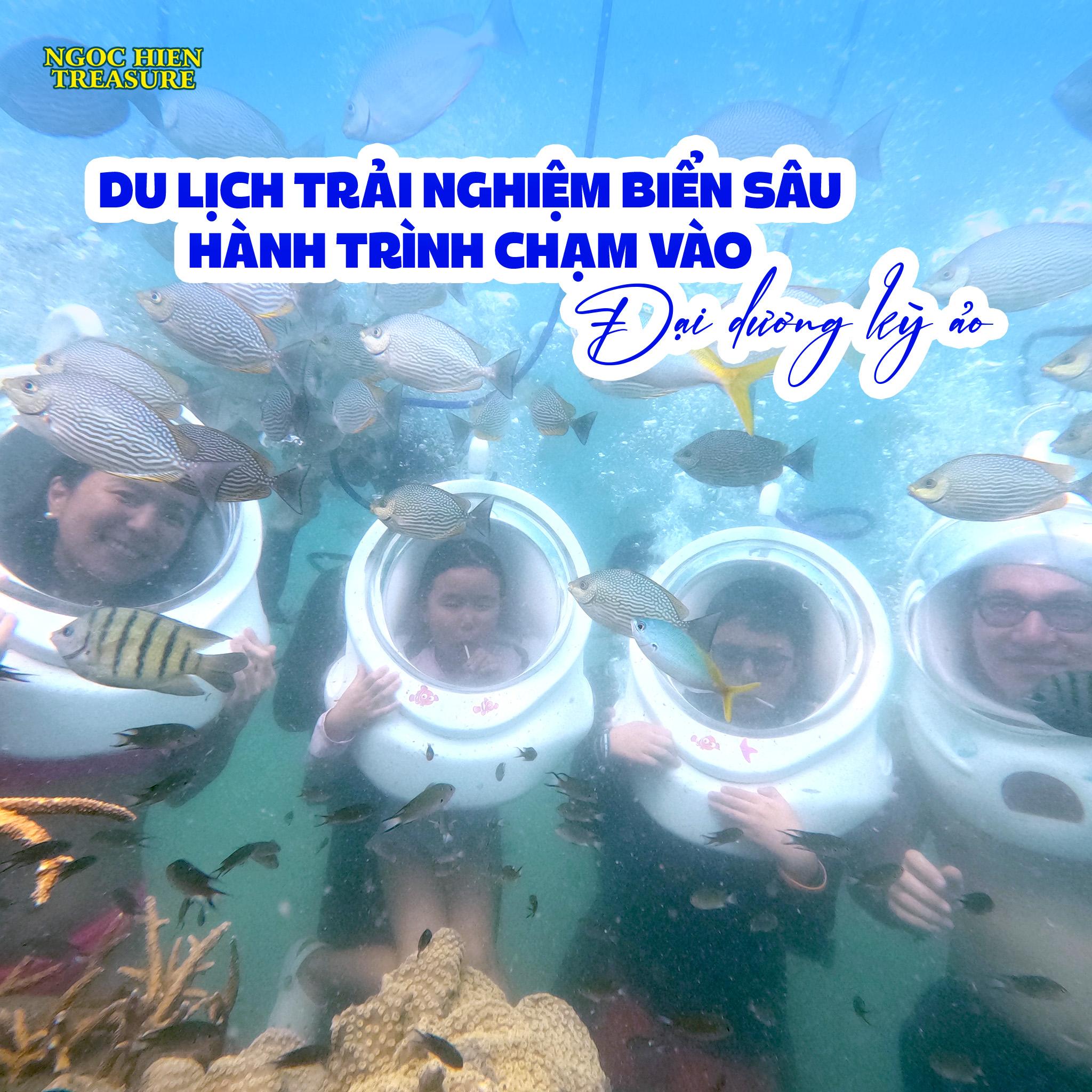 Du lịch trải nghiệm biển sâu – hành trình chạm vào đại dương kỳ ảo