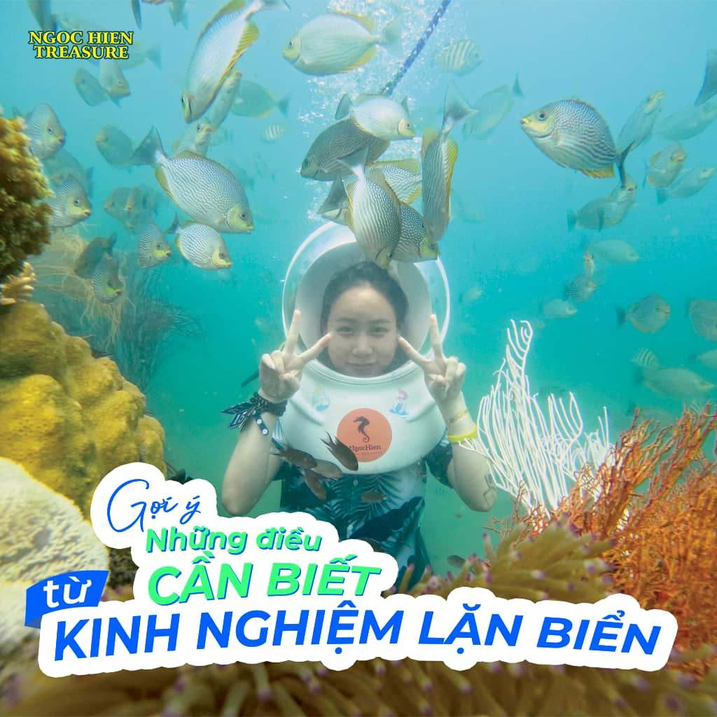 Gợi ý những điều cần biết từ kinh nghiệm lặn biển