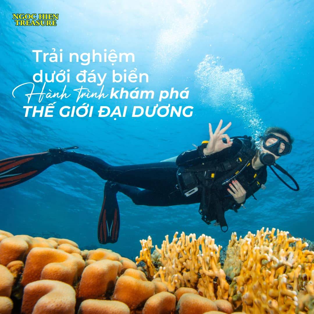 Trải nghiệm dưới đáy biển – Hành trình khám phá thế giới đại dương muôn màu được mở ra