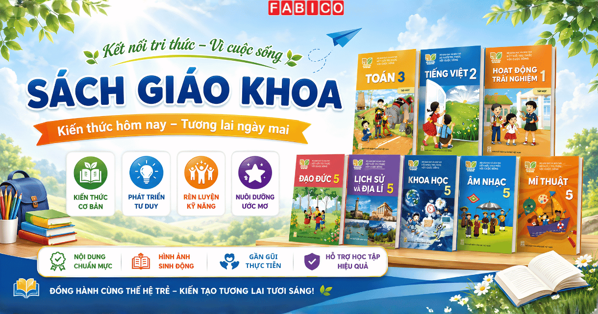 Mua Sách Giáo Khoa Kết Nối Tri Thức 2026 Chính Hãng, Đầy Đủ Từ Lớp 1 Đến Lớp 12