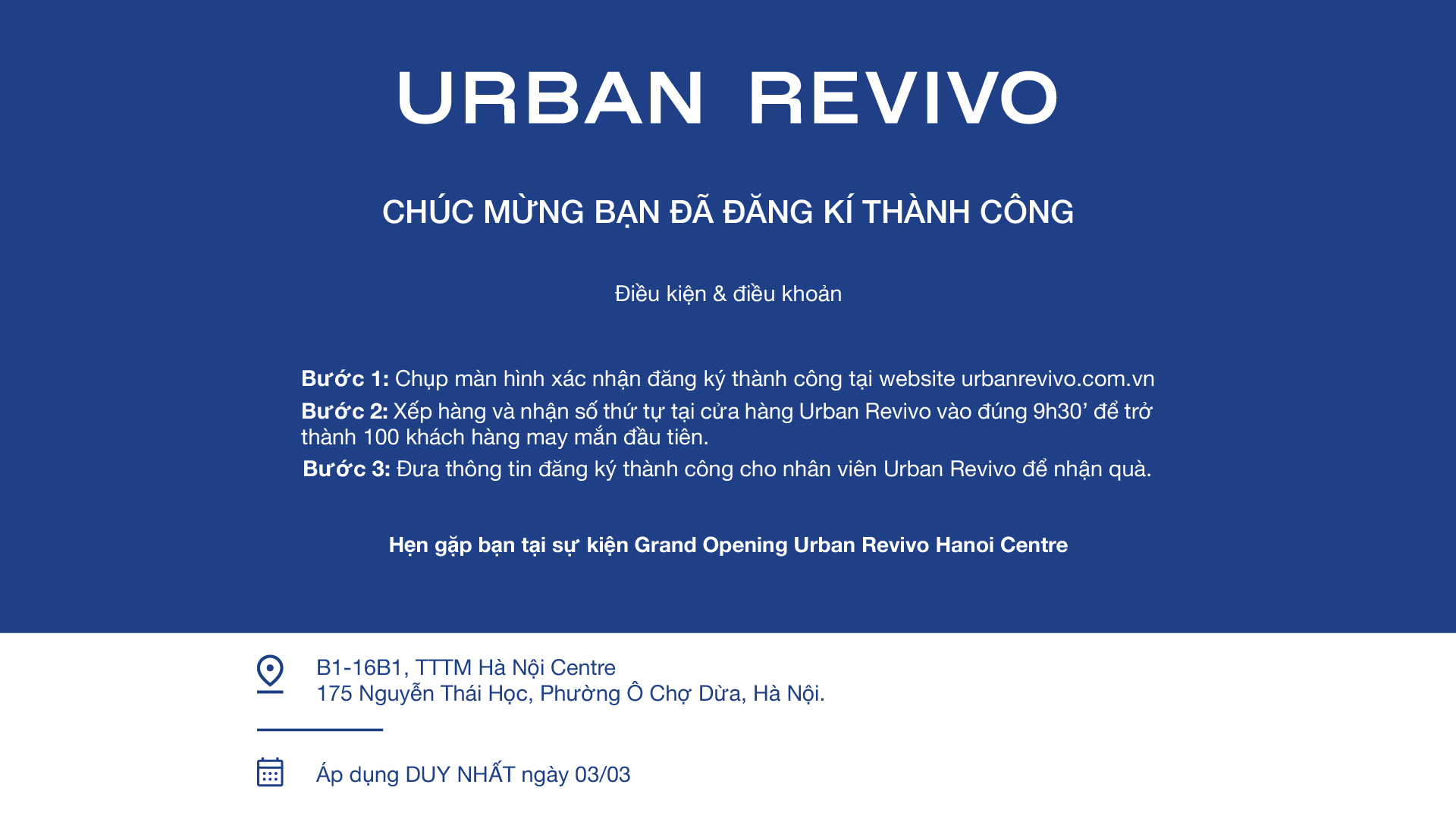 Tặng áo thun 2/9
