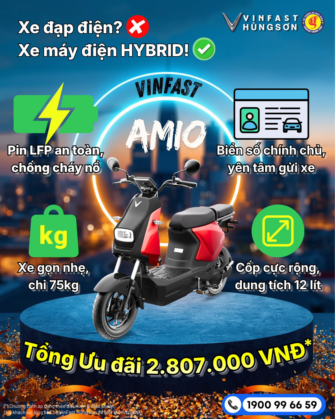 Đánh giá VinFast Amio: Mẫu xe điện 