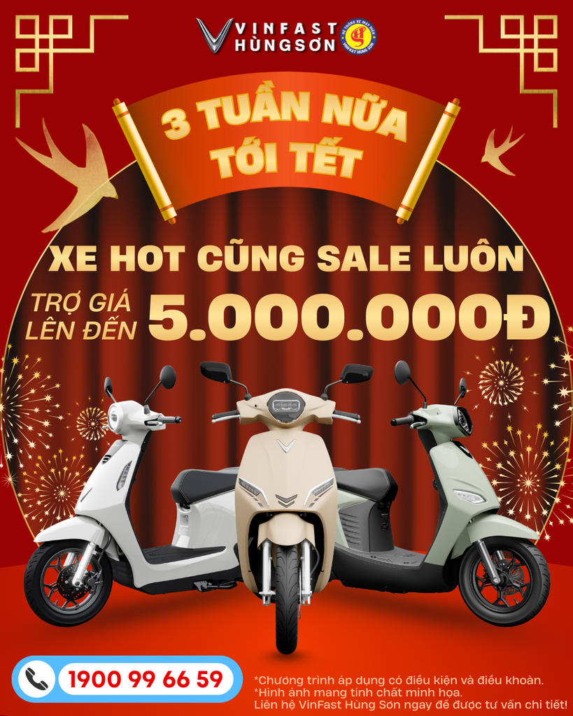 🧧 [3 TUẦN NỮA TỚI TẾT] XE ''HOT'' CŨNG 