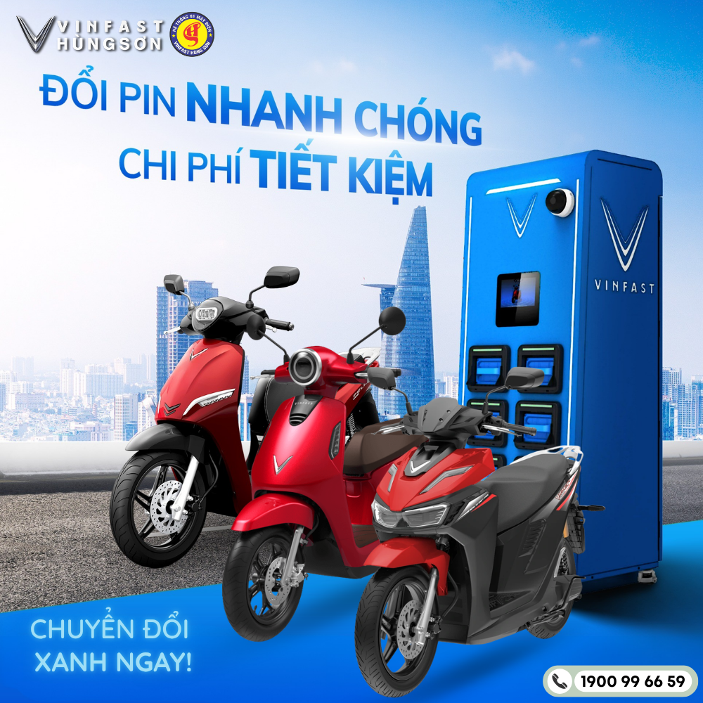 XE MÁY ĐIỆN KHÔNG BỊ GIỚI HẠN QUÃNG ĐƯỜNG NHỜ CÔNG NGHỆ 