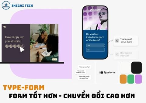 Typeform – Nền tảng tạo biểu mẫu khảo sát tương tác, tối ưu trải nghiệm và chuyển đổi
