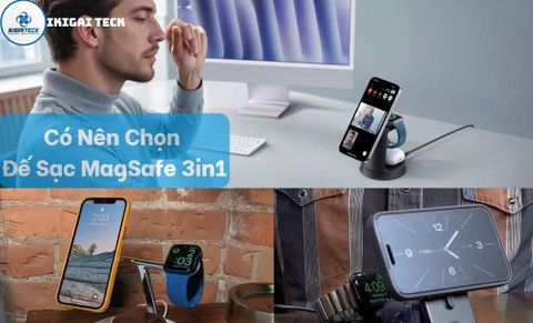 Công Nghệ MagSafe Là Gì? Có Nên Chọn Đế Sạc MagSafe 3-in-1?