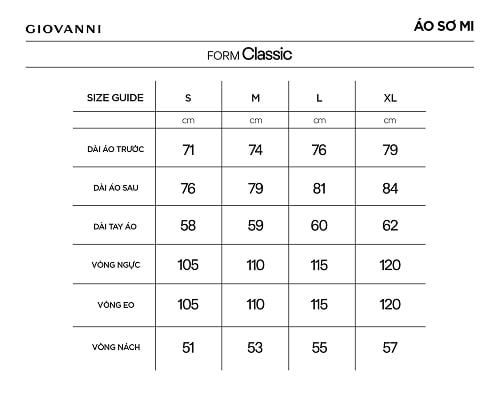 Hướng dẫn chọn Size