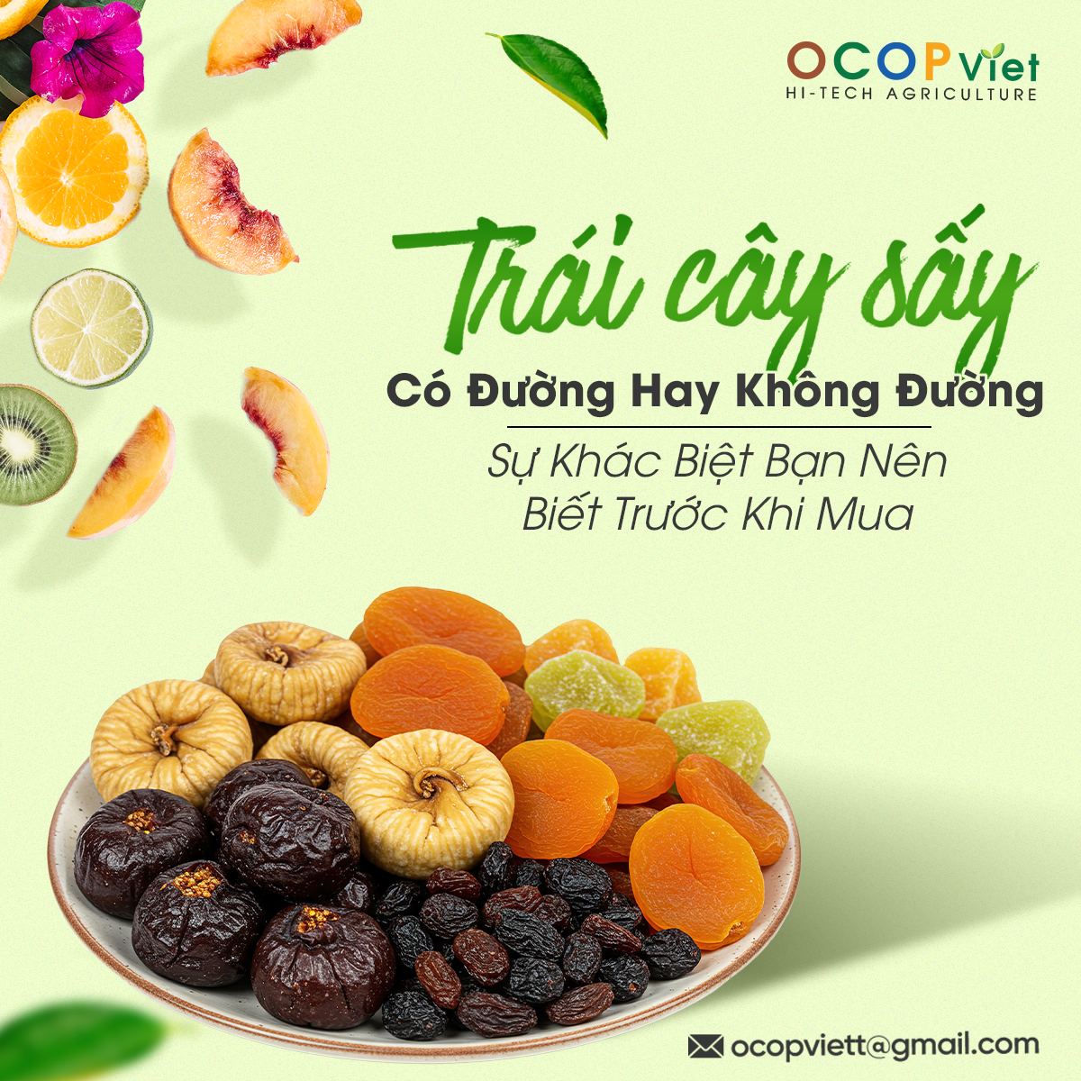 Trái Cây Sấy Có Đường Hay Không Đường – Sự Khác Biệt Bạn Nên Biết Trước Khi Mua