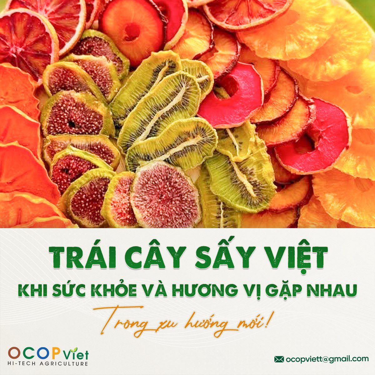 Trái Cây Sấy Việt: Khi Sức Khỏe Và Hương Vị Gặp Nhau Trong Xu Hướng Mới