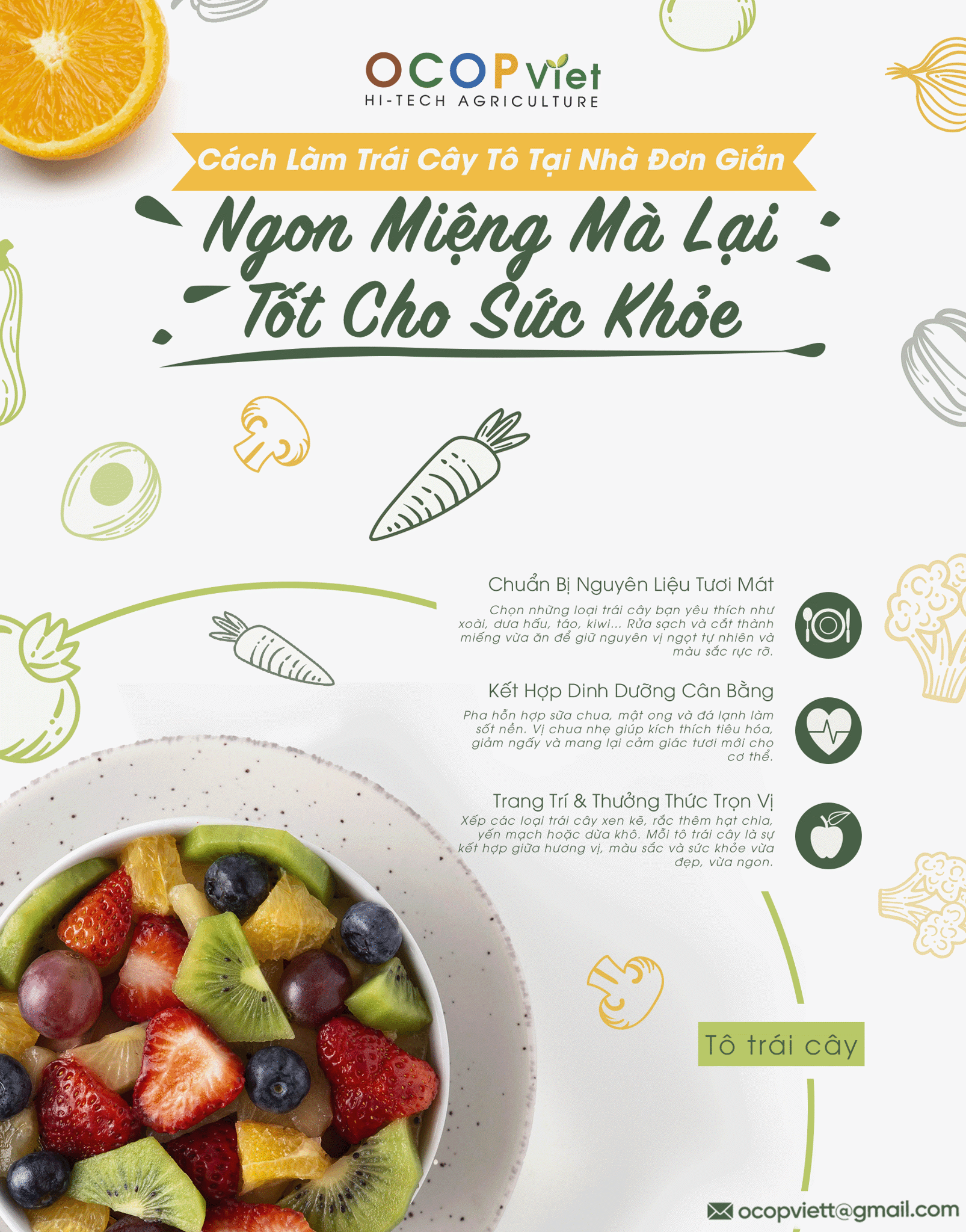 Cách Làm Trái Cây Tô Tại Nhà Đơn Giản – Ngon Miệng Mà Lại Tốt Cho Sức Khỏe