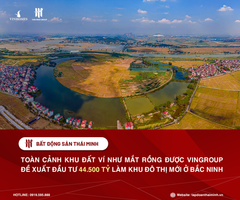 TOÀN CẢNH KHU ĐẤT VINHOMES HÒA LONG ĐƯỢC VINGROUP ĐẦU TƯ 44,500 TỶ ĐỒNG TẠI BẮC NINH
