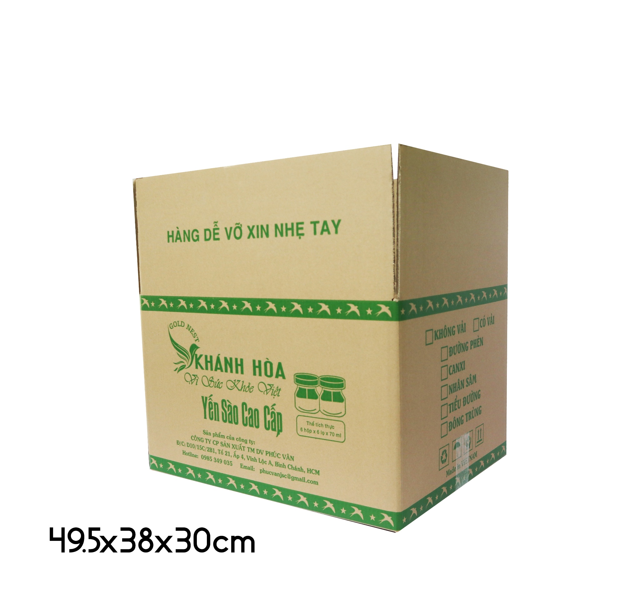 Tổng hợp 10+ địa chỉ in hộp carton nắp gài giá tốt uy tín Khánh Hòa
