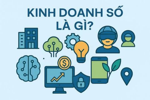 Kinh doanh số là gì? Lợi ích, thành phần & cách ứng dụng cho shop