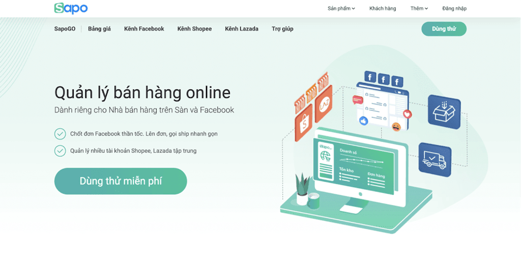 Phần mềm Sapo là gì, có tốt không? Hướng dẫn sử dụng chi tiết