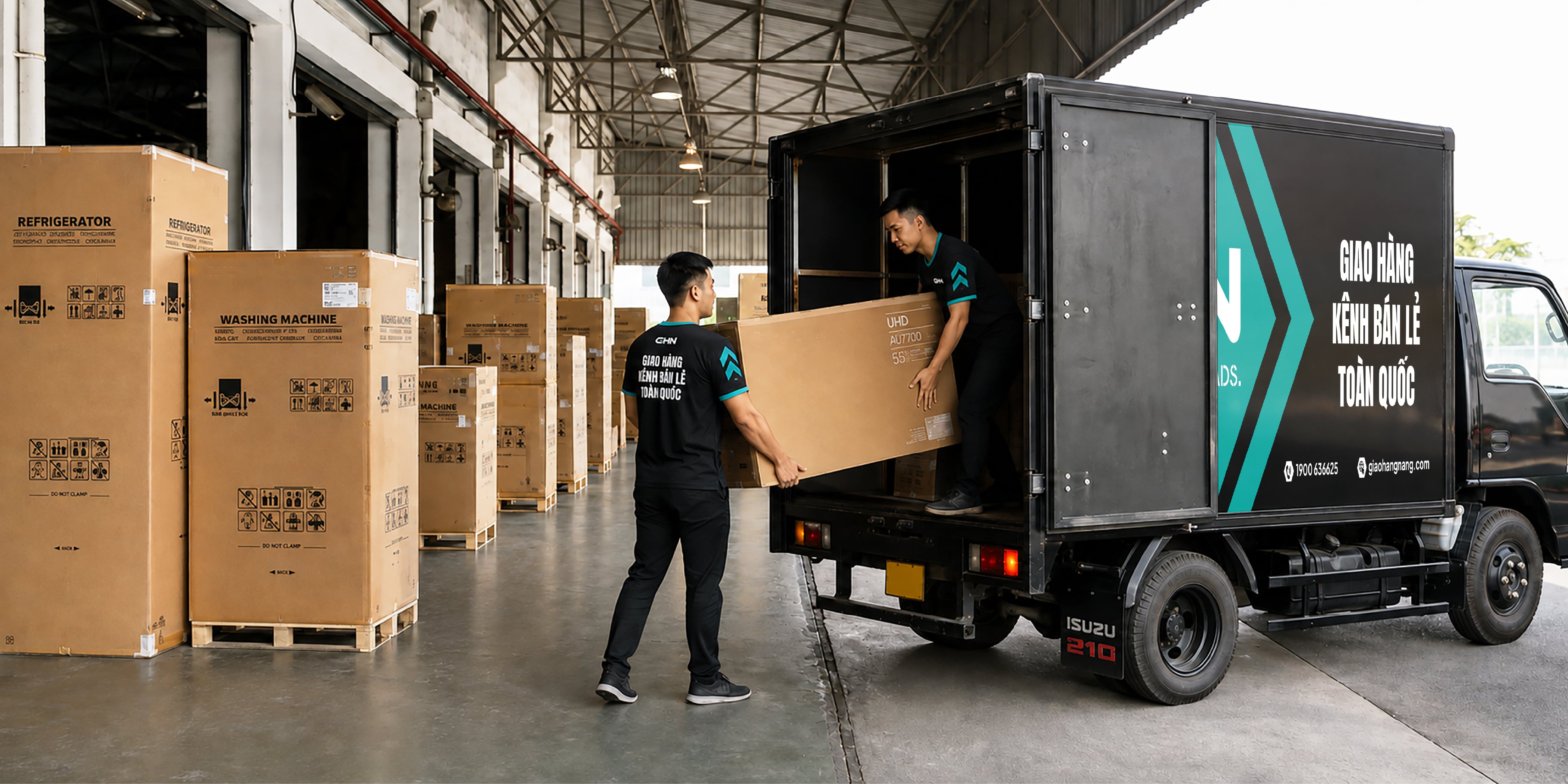 TỪ 3 - 4 NHÀ VẬN CHUYỂN ĐỊA PHƯƠNG ĐẾN 1 ĐẦU MỐI PHÂN PHỐI ĐIỆN MÁY B2B TẠI MIỀN TRUNG