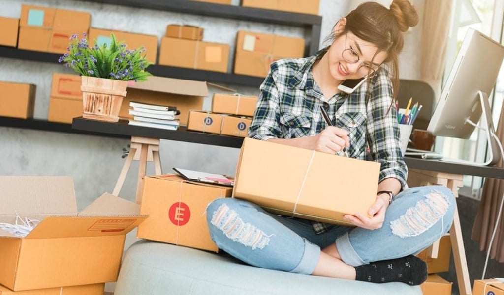 Mô hình shop phụ kiện online