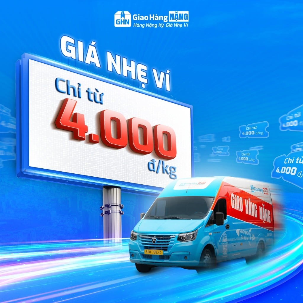 Giao Hàng NẶNG có mức giá hợp lý cho hàng hóa từ 20kg