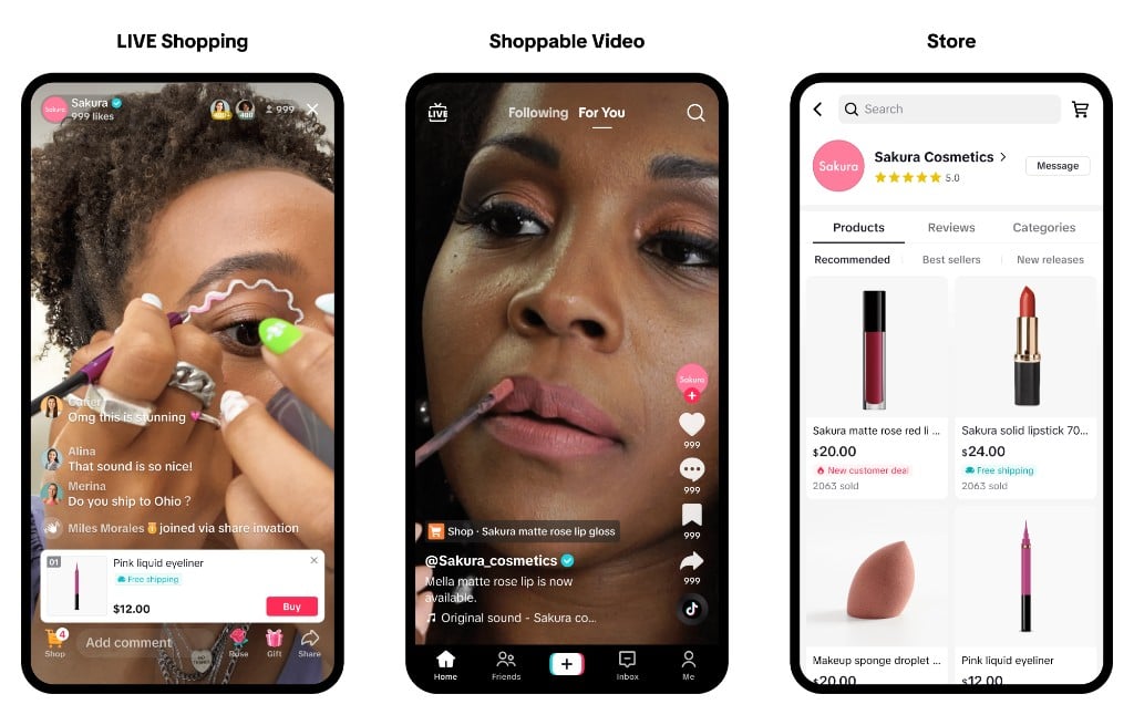 TikTok Shop là TOP các sàn thương mại điện tử phổ biến